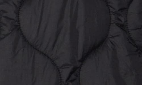 Lucky Brand Reversible Quilted Jacket In Black