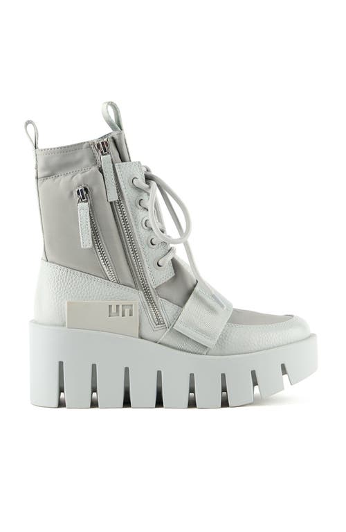 United Nude Grip Combat Lo Boot In White