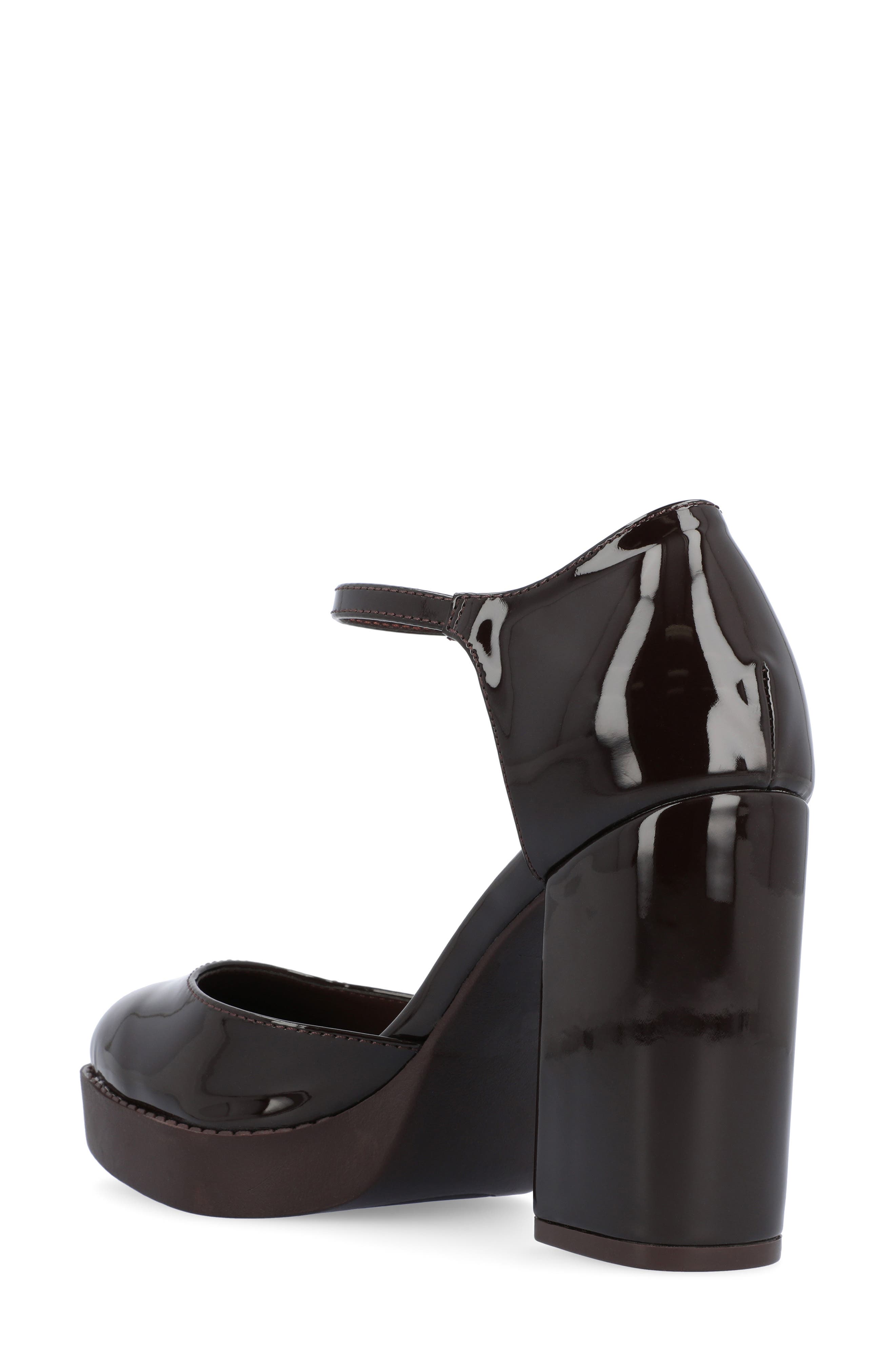 Journee Collection Samarr Pump, Alternate, color, Brown