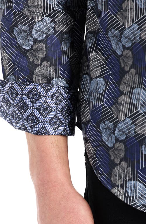 Robert Graham Henry Cotton Button-up Shirt In Multi