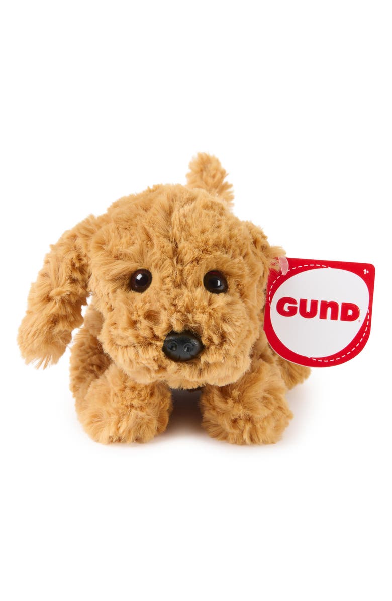 Gund Forever Friends Littles Mutts Stuffed Toy, Alternate, color, Brown