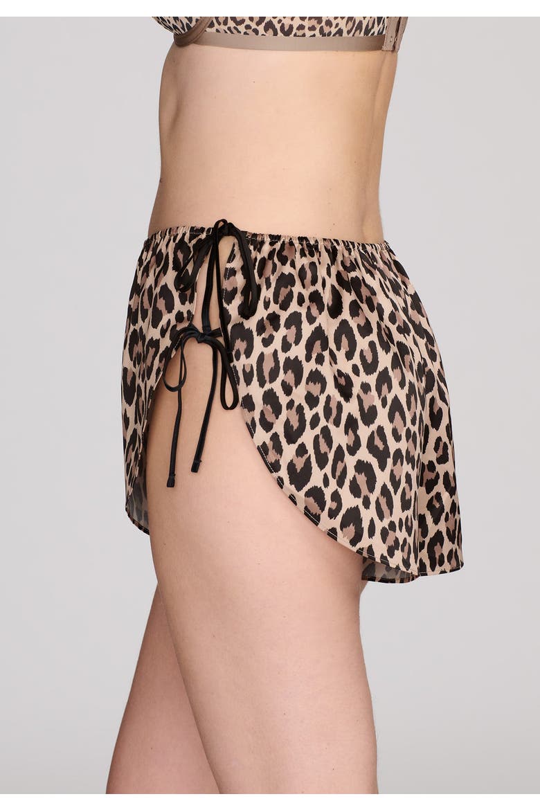 The String Tie Short, Alternate, color, ICONIC LEOPARD