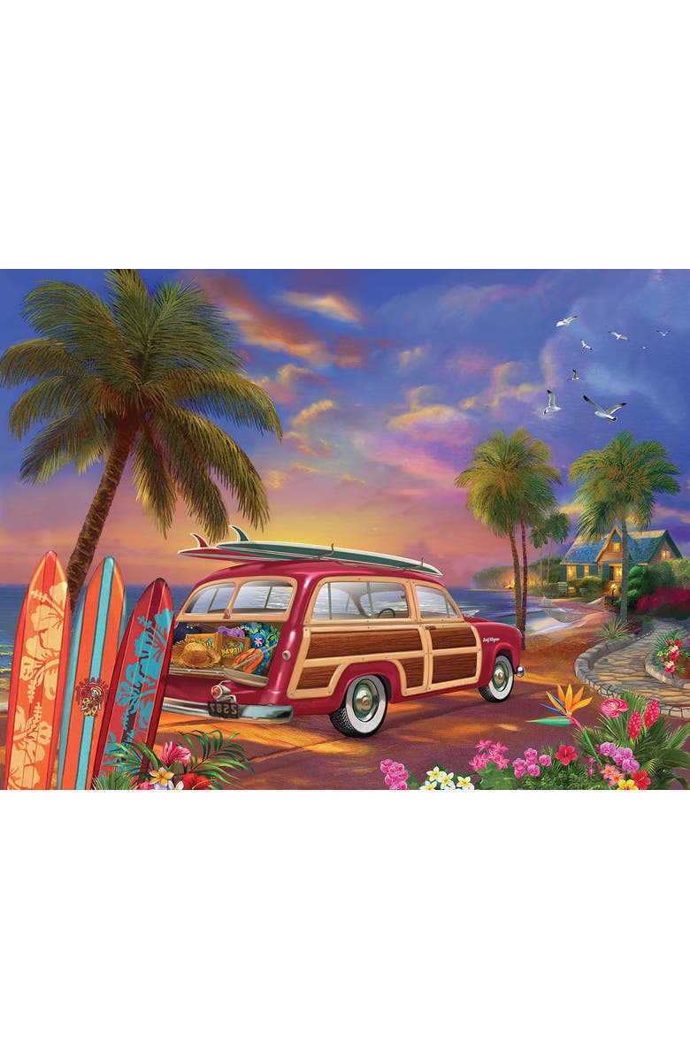 Sunsout Surfer Sunset 500 piece Jigsaw Puzzle for Adults, Alternate, color, Multicolor