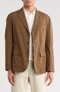 BUCK MASON Cotton Seersucker Blazer