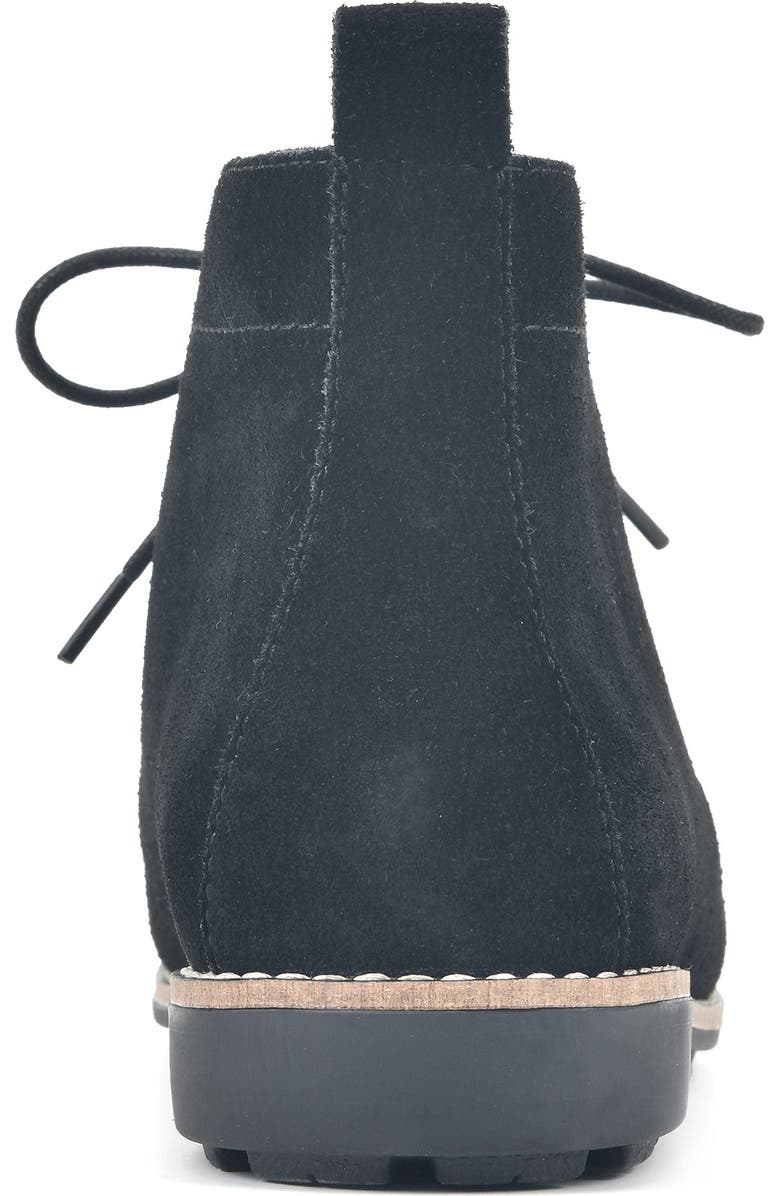 White Mountain Footwear WHITE MOUNTAIN Auburn Chukka Boot, Alternate, color, Black Suede