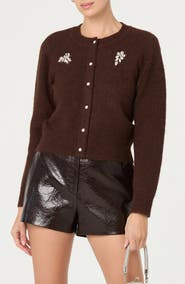 ASTR the Label Kalie Embellished Cardigan