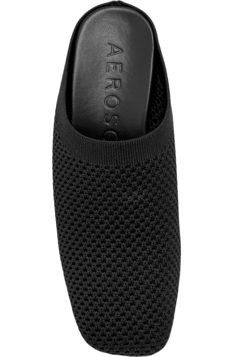 Aerosoles Colombo Mesh Platform Clog, Alternate, color, Black Open Knit