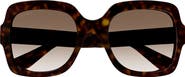 Gucci 54mm Gradient Rectangular Sunglasses