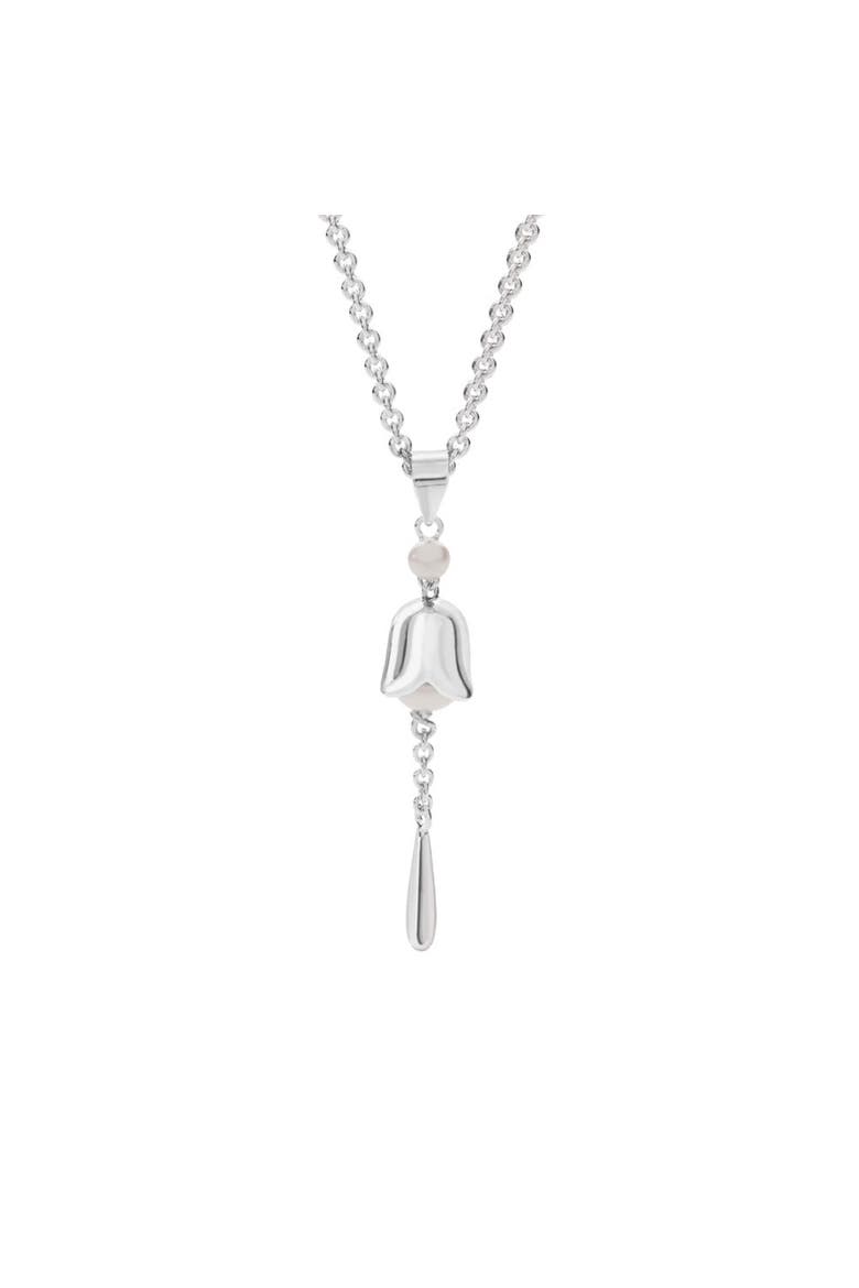 Lily of the Valley Pendant, Main, color, Sterling Silver