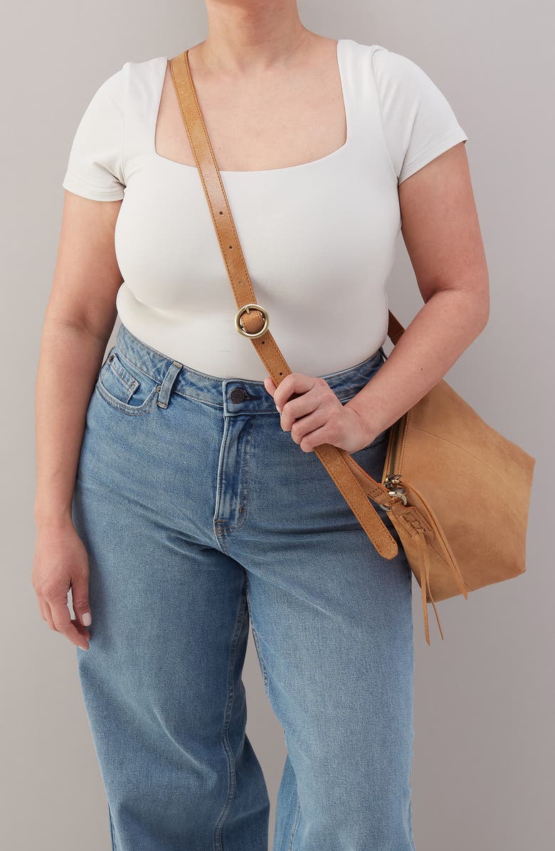HOBO Expedition Leather Crossbody Bag, Alternate, color, Whiskey