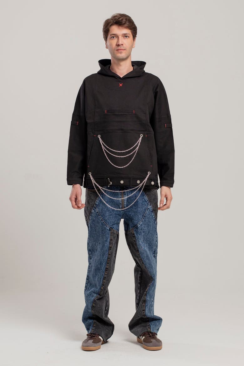 Free Heaven Two Color Jeans, Alternate, color, Blue