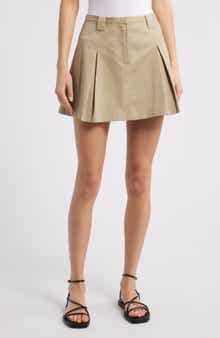 Alfie Pleated A-Line Mini Skort