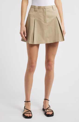 Alfie Pleated A-Line Mini Skort
