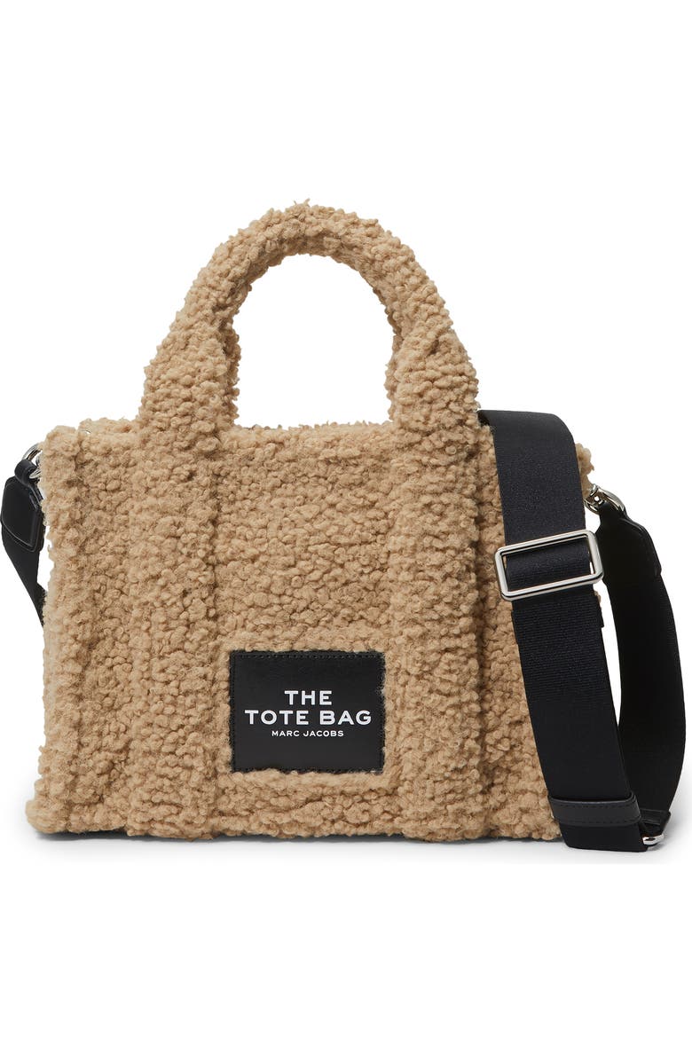Marc Jacobs The Teddy Small Tote Bag, Main, color, Beige