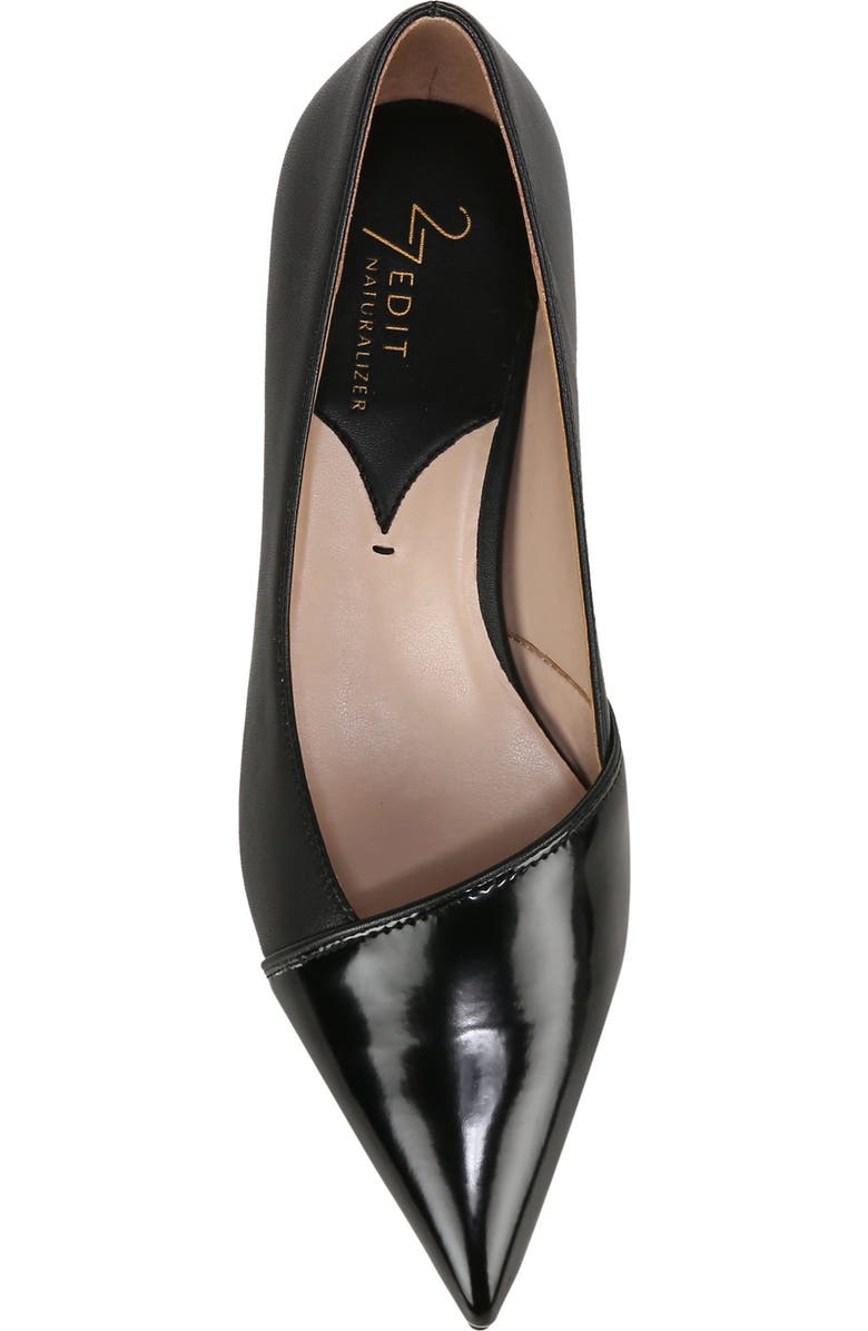27 EDIT Naturalizer Nova Pointed Toe Kitten Heel Pump, Alternate, color,