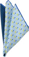 Cufflinks, Inc. Donald Duck Silk Pocket Square