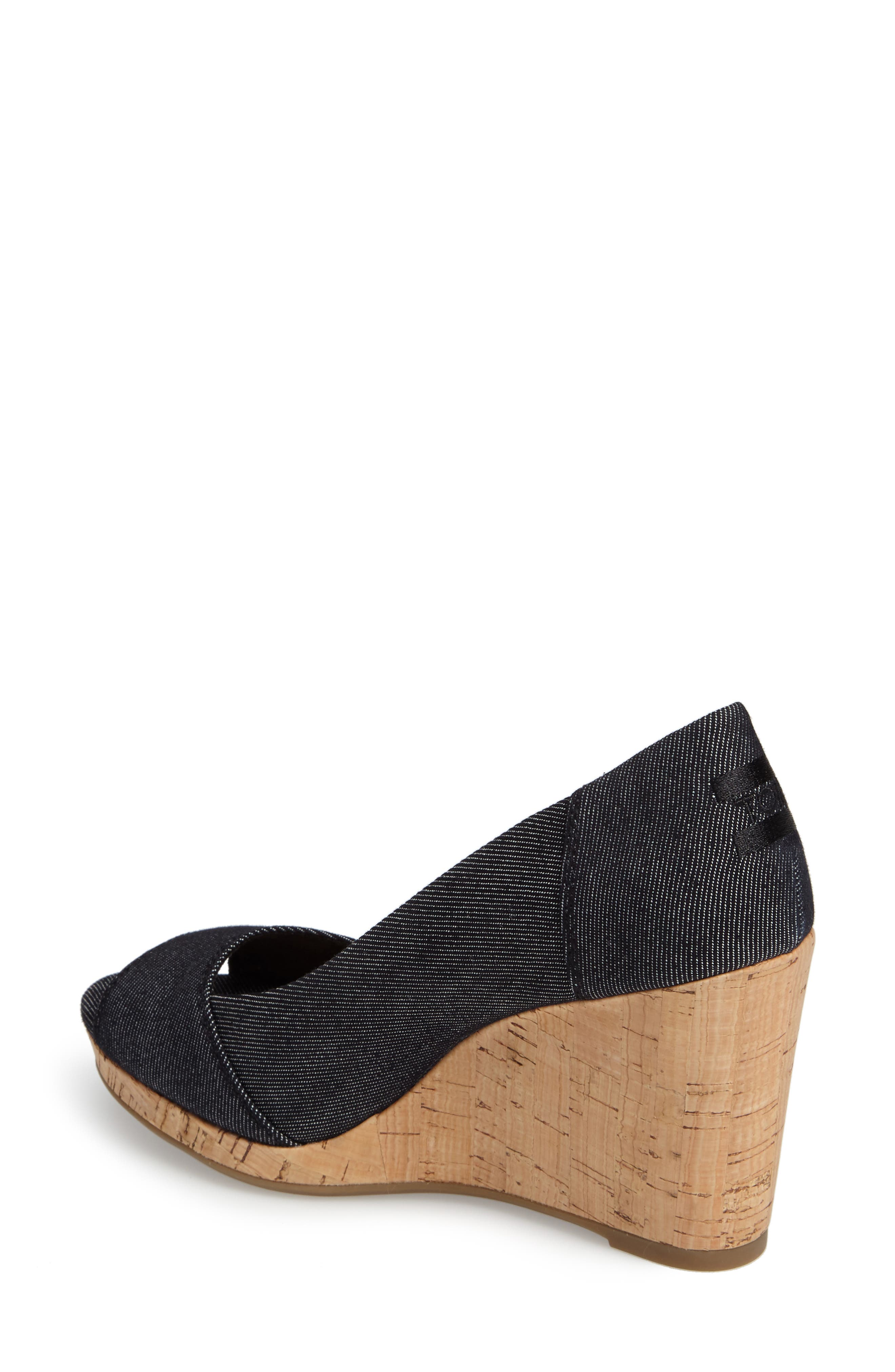 TOMS Stella Wedge Pump, Alternate, color, 