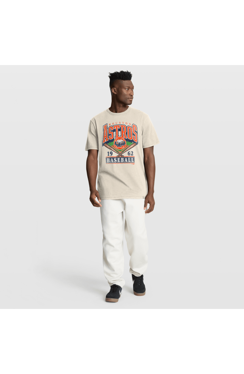 FANATICS Men's Fanatics Tan Houston Astros Stadium Slub T-Shirt, Alternate, color, Tan