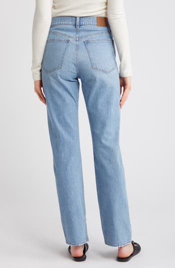 The '90s High Waist Straight Leg Jeans