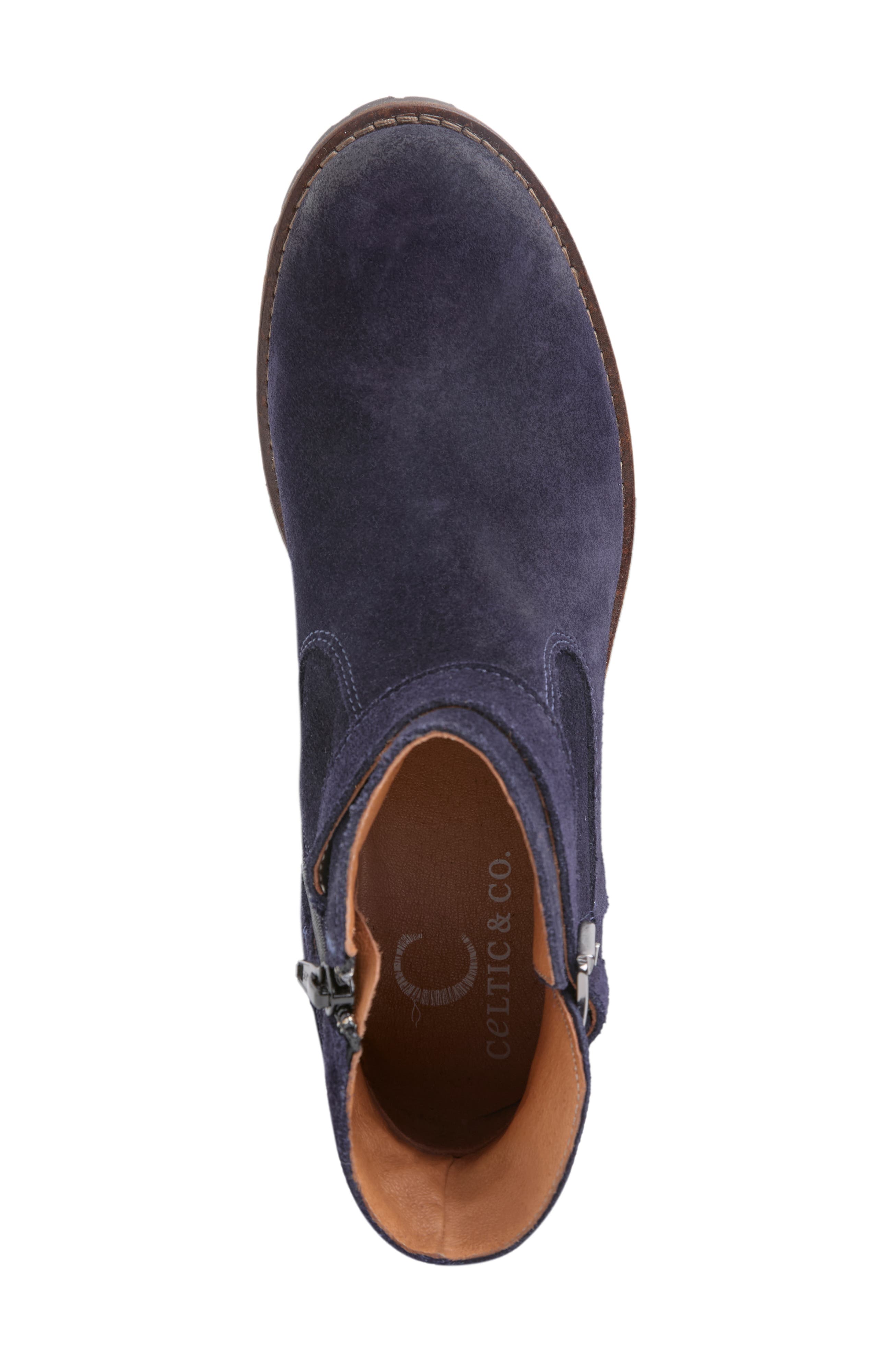 Celtic 
Co. Strap Detail Ankle Boot, Alternate, color, Dark Navy