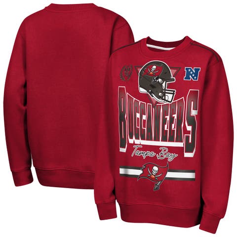 Youth Outerstuff  Red Tampa Bay Buccaneers Run & Gun Fleece Sweatshirt