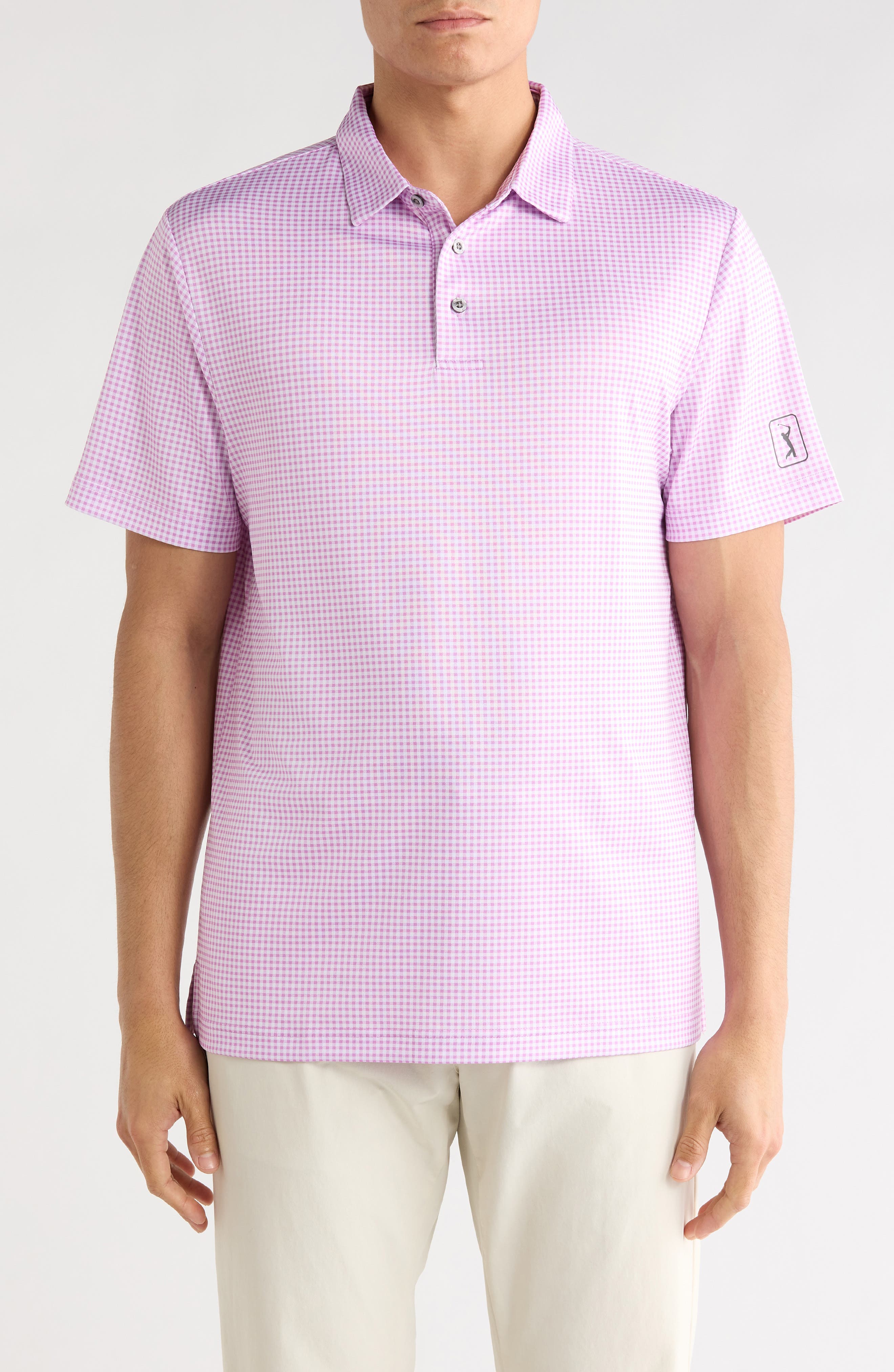 Short Sleeve Printed Polo - image 3