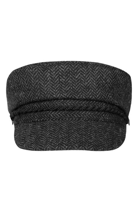 Herringbone Brim Cap