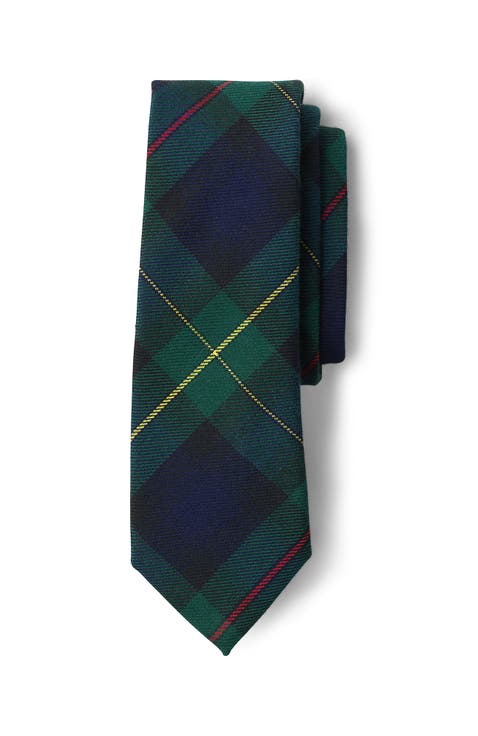 School Uniform Adult Plaid To Be Tied Tie