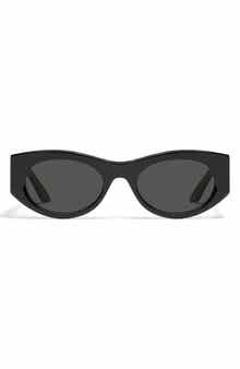 QUAY So What 53mm Round Sunglasses