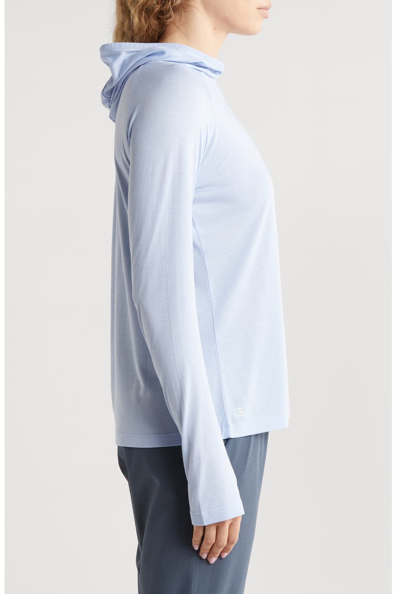 Lightweight Performance II Hoodie, Alternate, color, CLEAR SKY