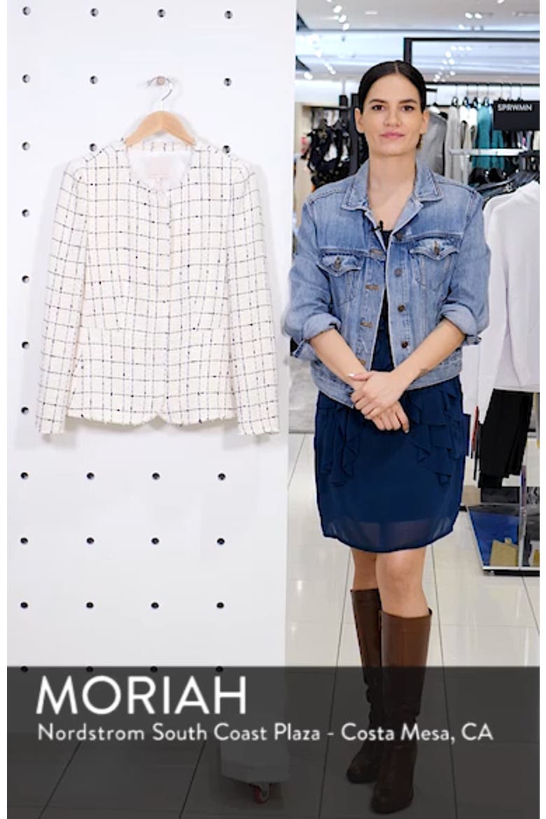 Plaid Tweed Zip Jacket video