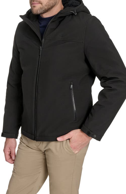 Dockers ® Fleece Lined Soft Shell Jacket In Black
