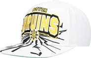 Mitchell & Ness Youth Mitchell & Ness White Boston Bruins After Shock Snapback Hat
