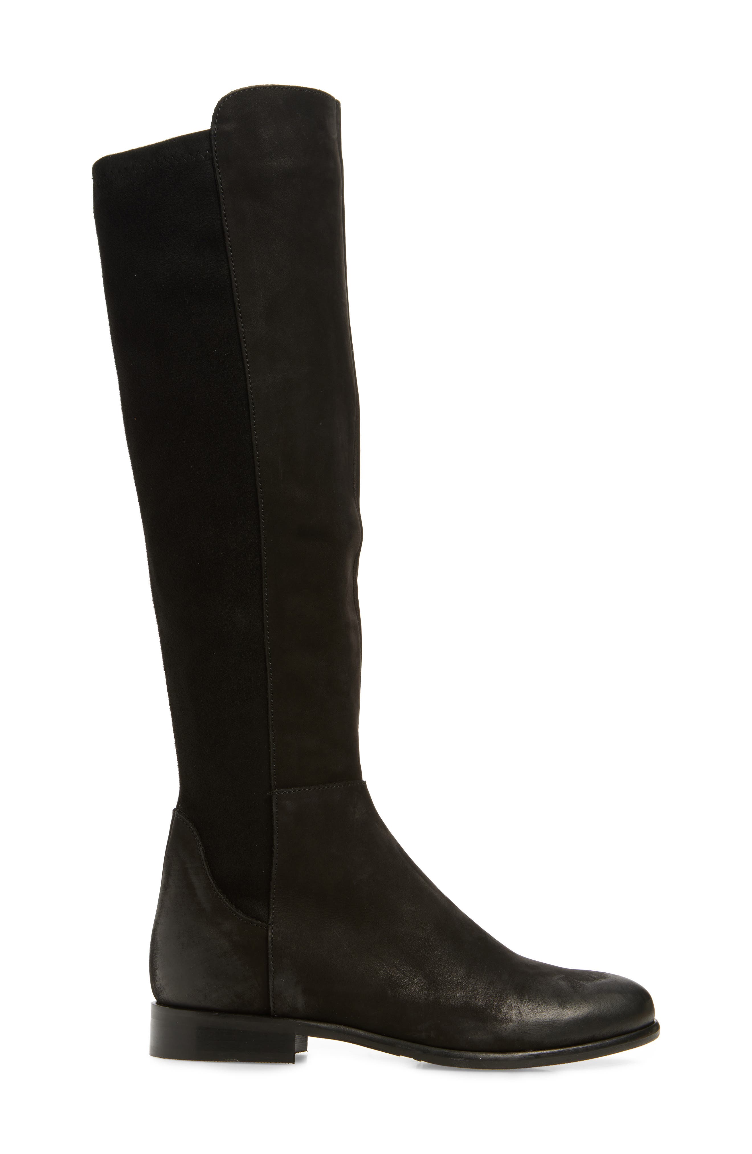 Cordani Bethany Knee High Boot, Alternate, color, Black Nubuck