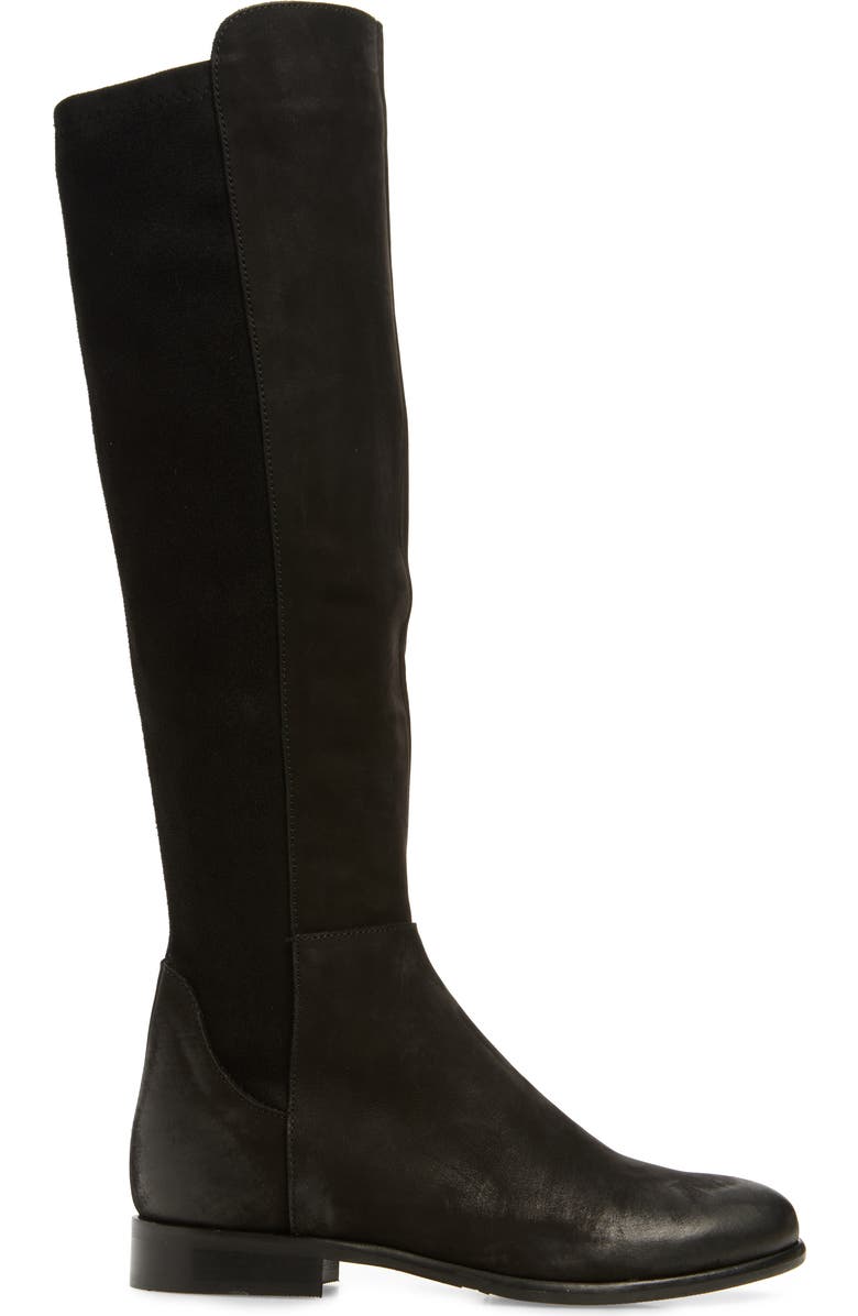 Cordani Bethany Knee High Boot, Alternate, color, Black Nubuck