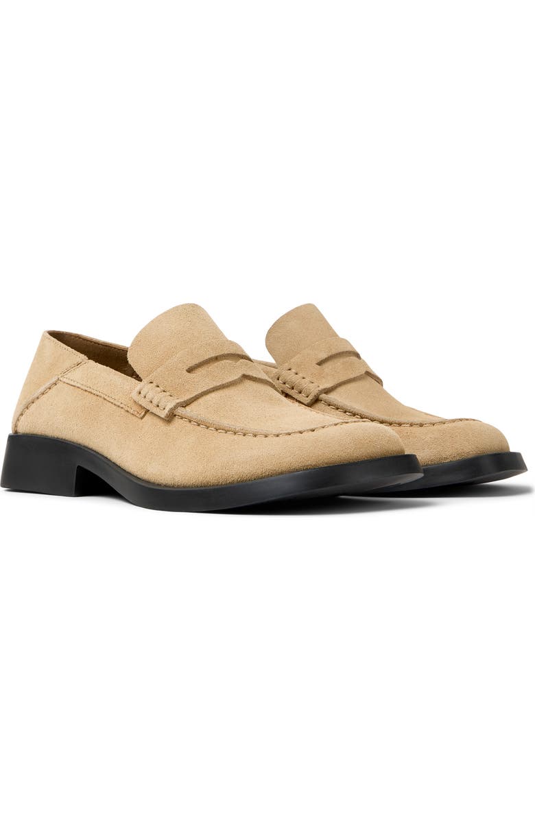 Camper Dana Loafer, Main, color, Medium Beige
