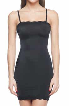 BODY BEAUTIFUL Full Body Slip Shaper with Lace Trim