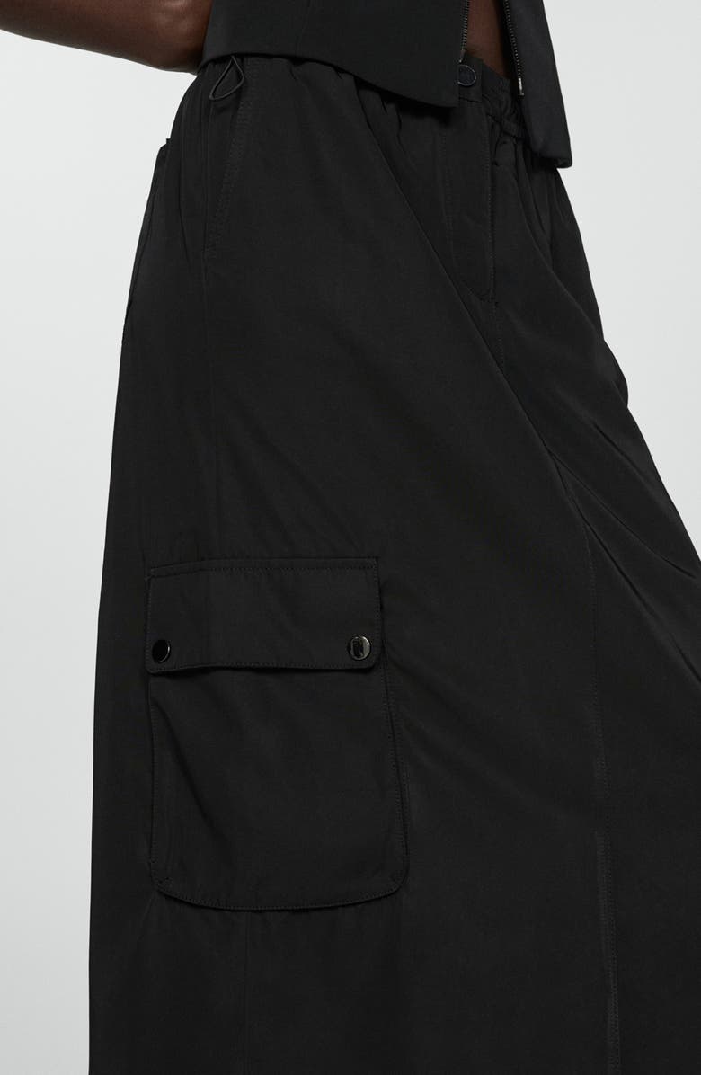 MANGO Cargo Skirt, Alternate, color, 