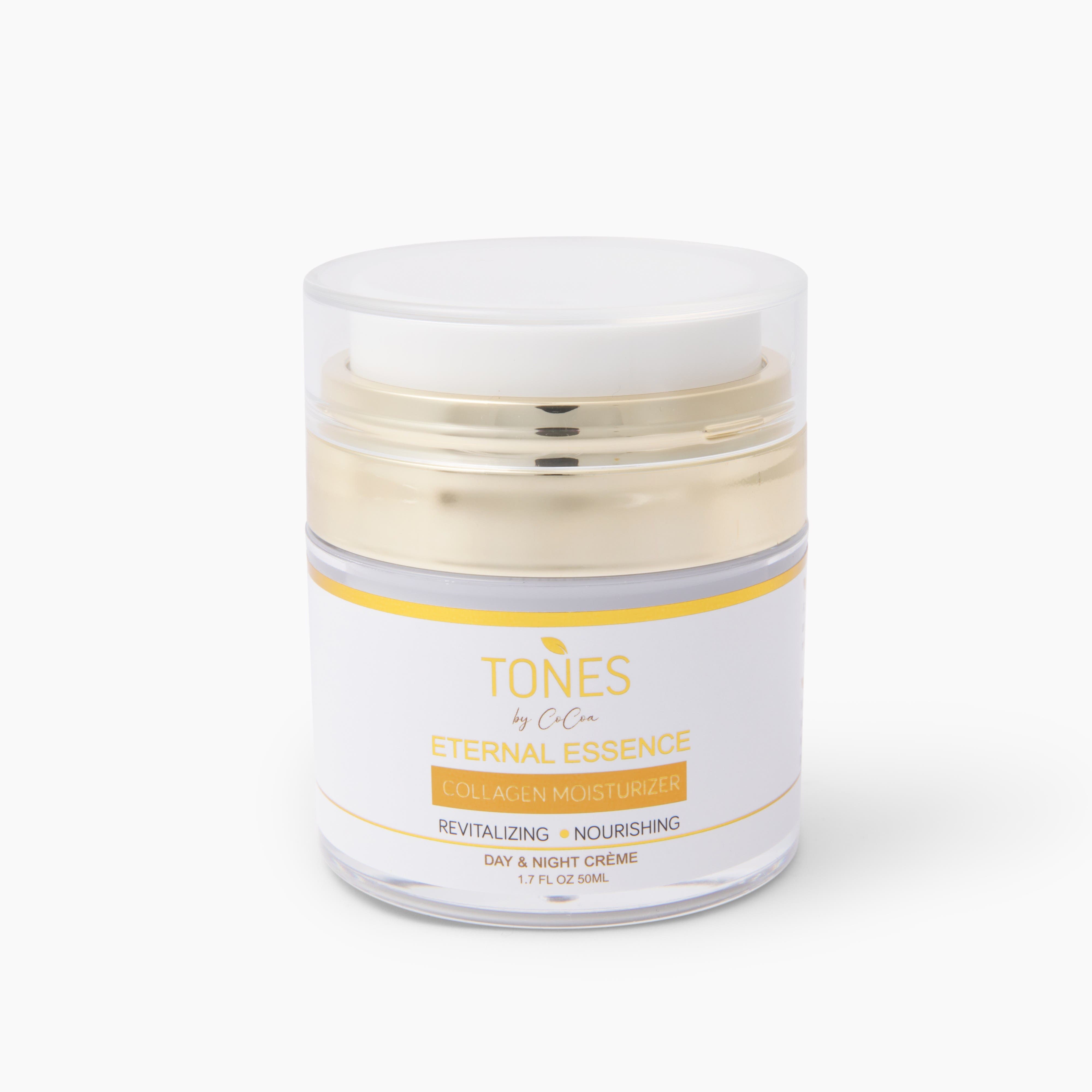 TONES by Cocoa Eternal Essence Collagen Moisturizer Hydrating Anti ...