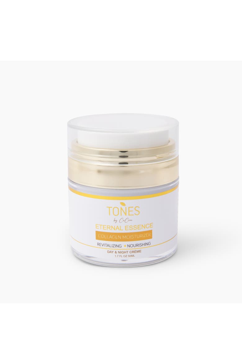 Eternal Essence Collagen Moisturizer Hydrating Anti-Aging Cream 50ml, Main, color, White and Orange