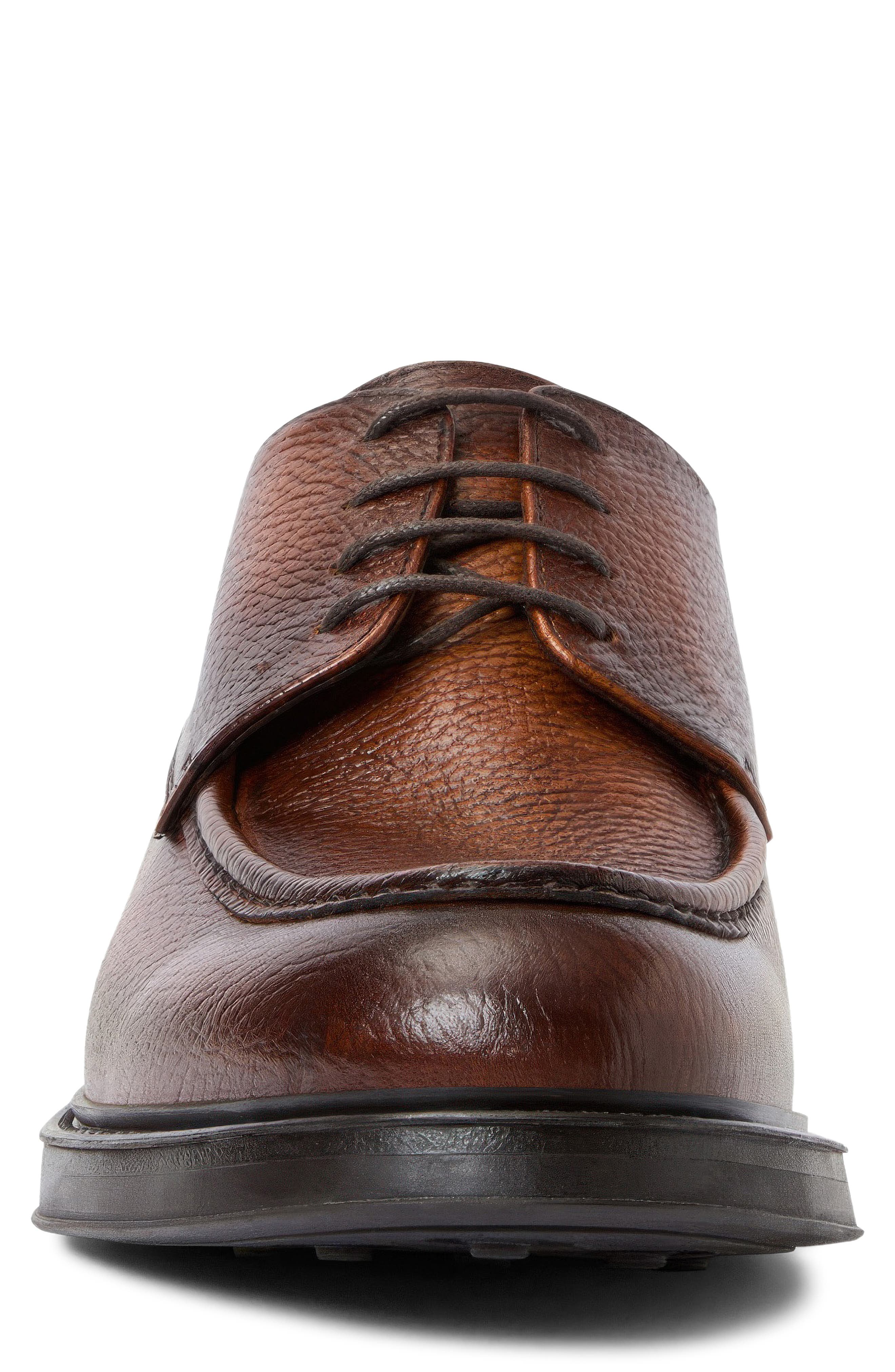 Berlino Weatherproof Derby, Alternate, color, COGNAC TUMBLED