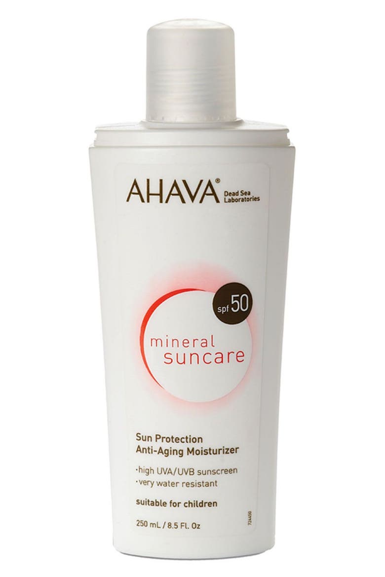 'Mineral Suncare' Sun Protection Anti-Aging Moisturizer SPF 50, Main, color, NO COLOR