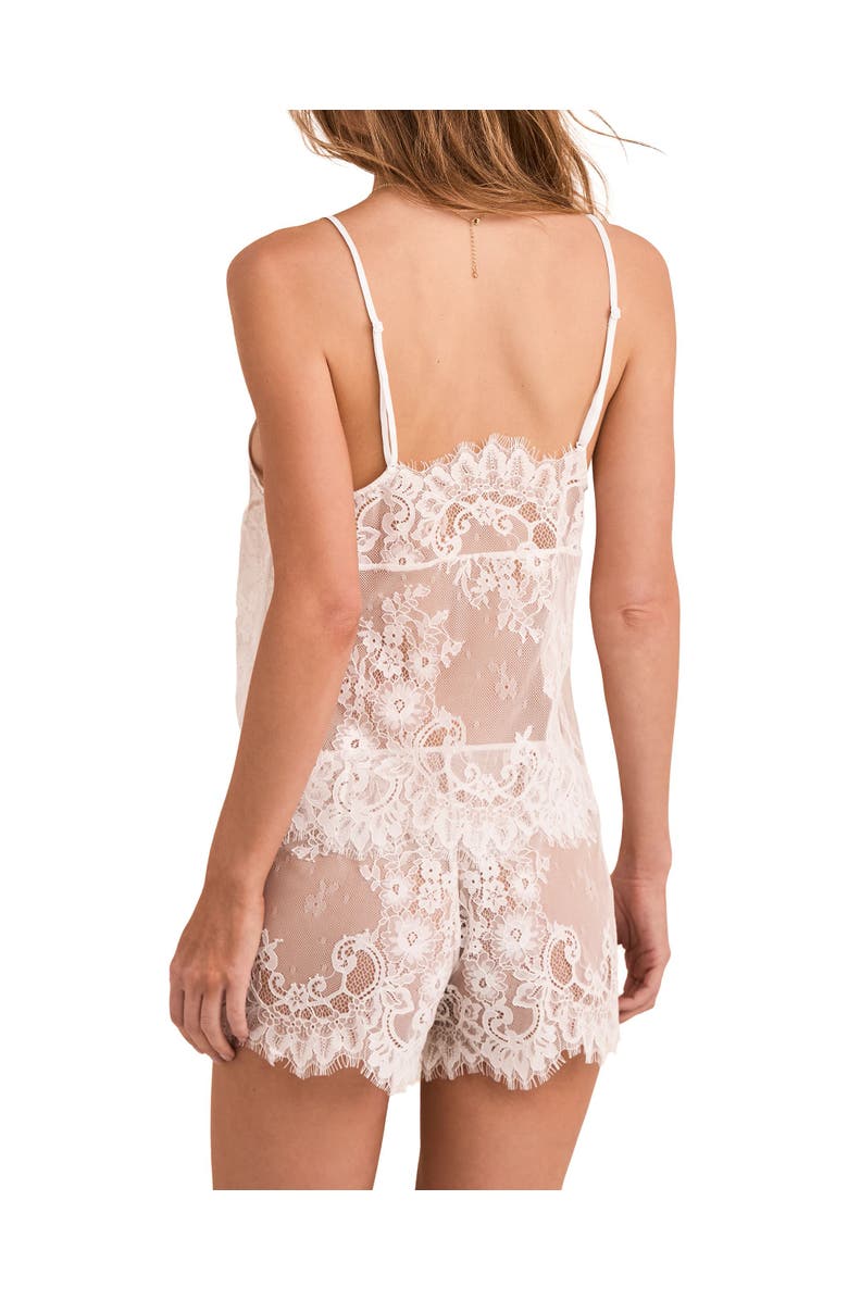 Adore Me Hopie Camisole & Short Set Lingerie, Alternate, color, White