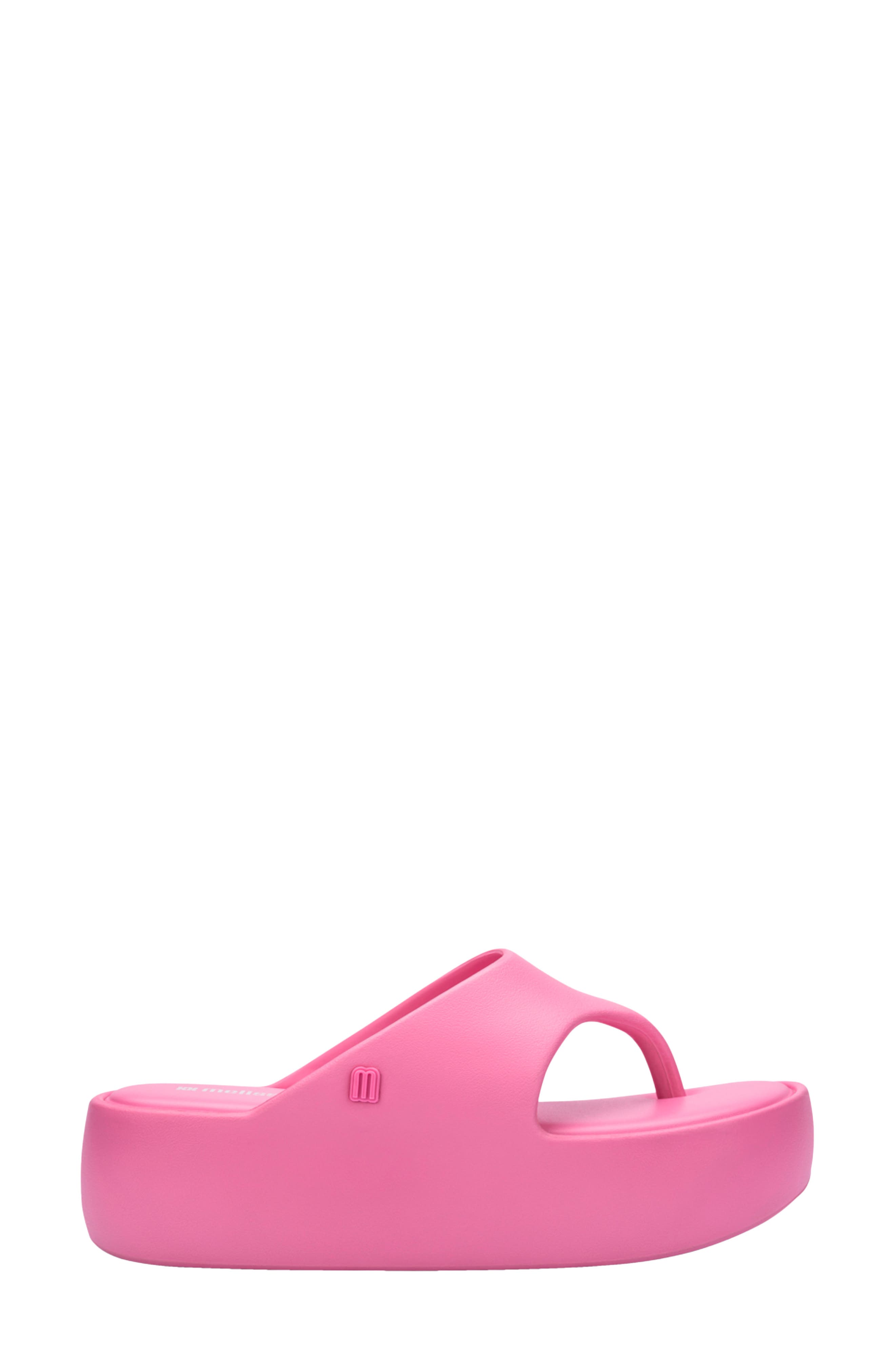 Free Platform Flip Flop, Alternate, color, PINK