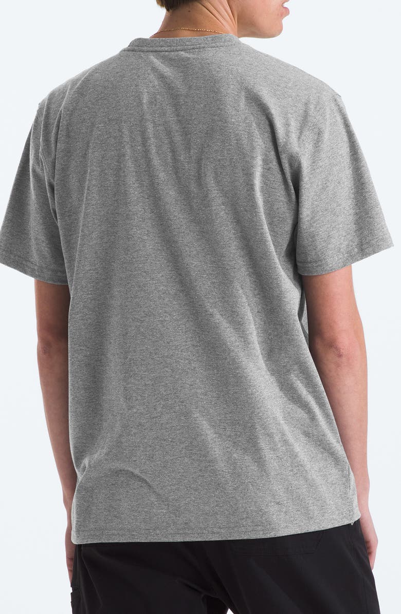 The North Face Heritage Patch Heathered T-Shirt, Alternate, color,
