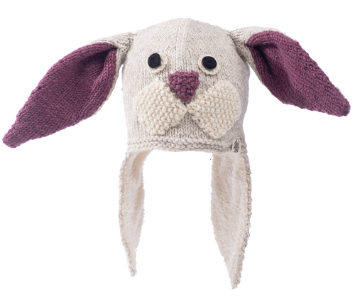 Nirvana Designs Hare Hat In Beige