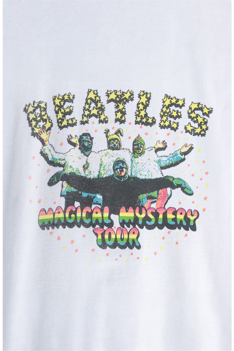 Beatles Magical Mystery Tour Graphic T-Shirt, Alternate, color, WHITE