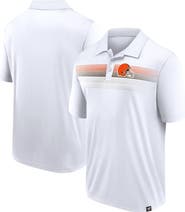 FANATICS Men's Fanatics Branded White Cleveland Browns Victory For Us Interlock Polo