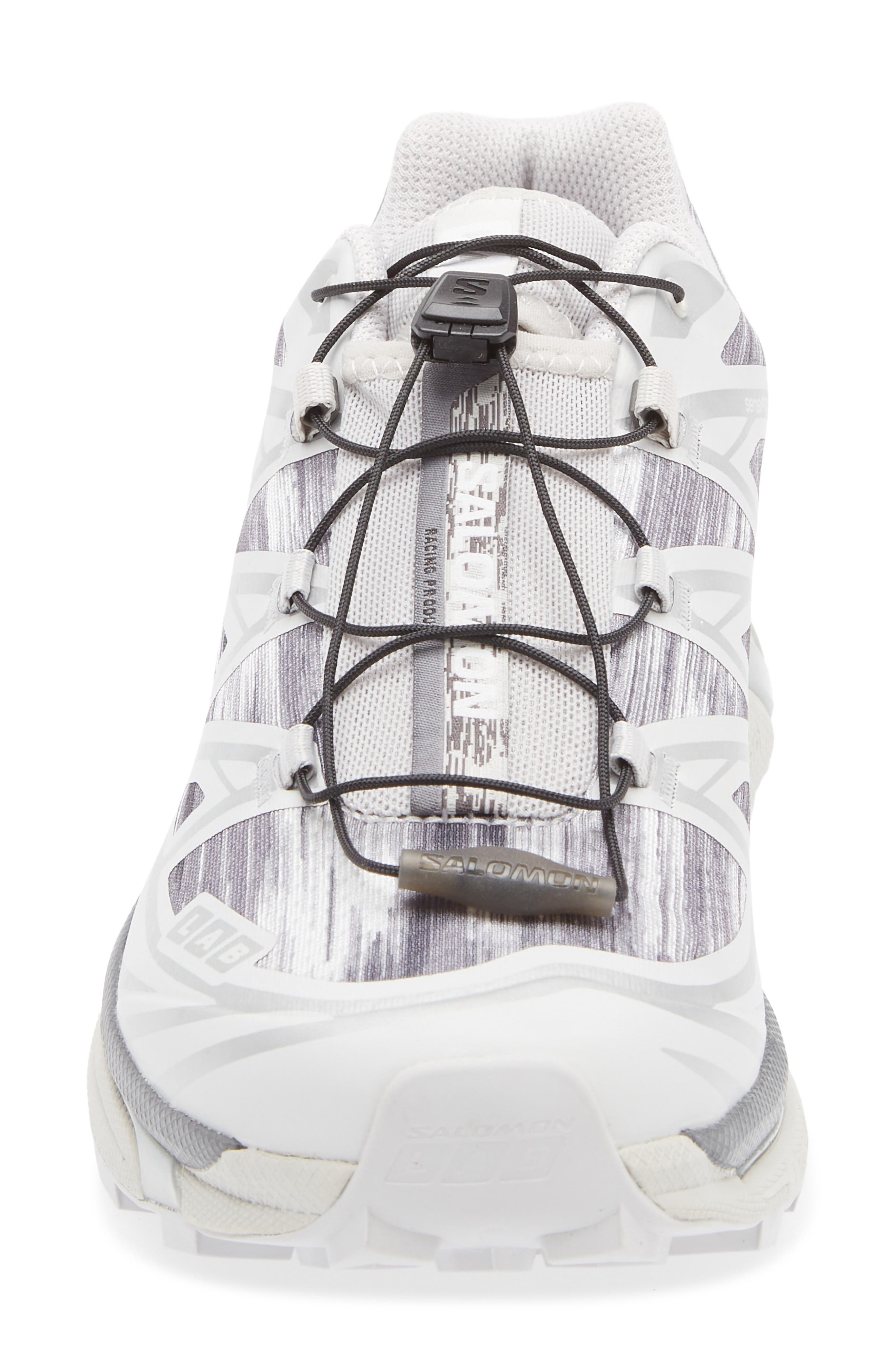 Salomon Gender Inclusive XT-6 Trail Running Shoe, Alternate, color, Gray Violet