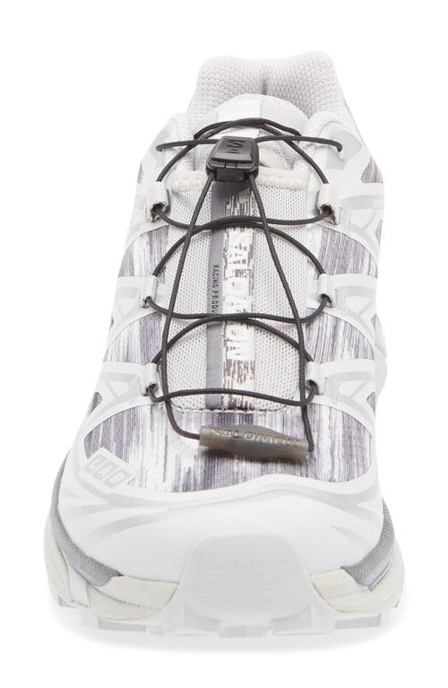 Salomon Gender Inclusive Xt-6 Trail Running Shoe In Black